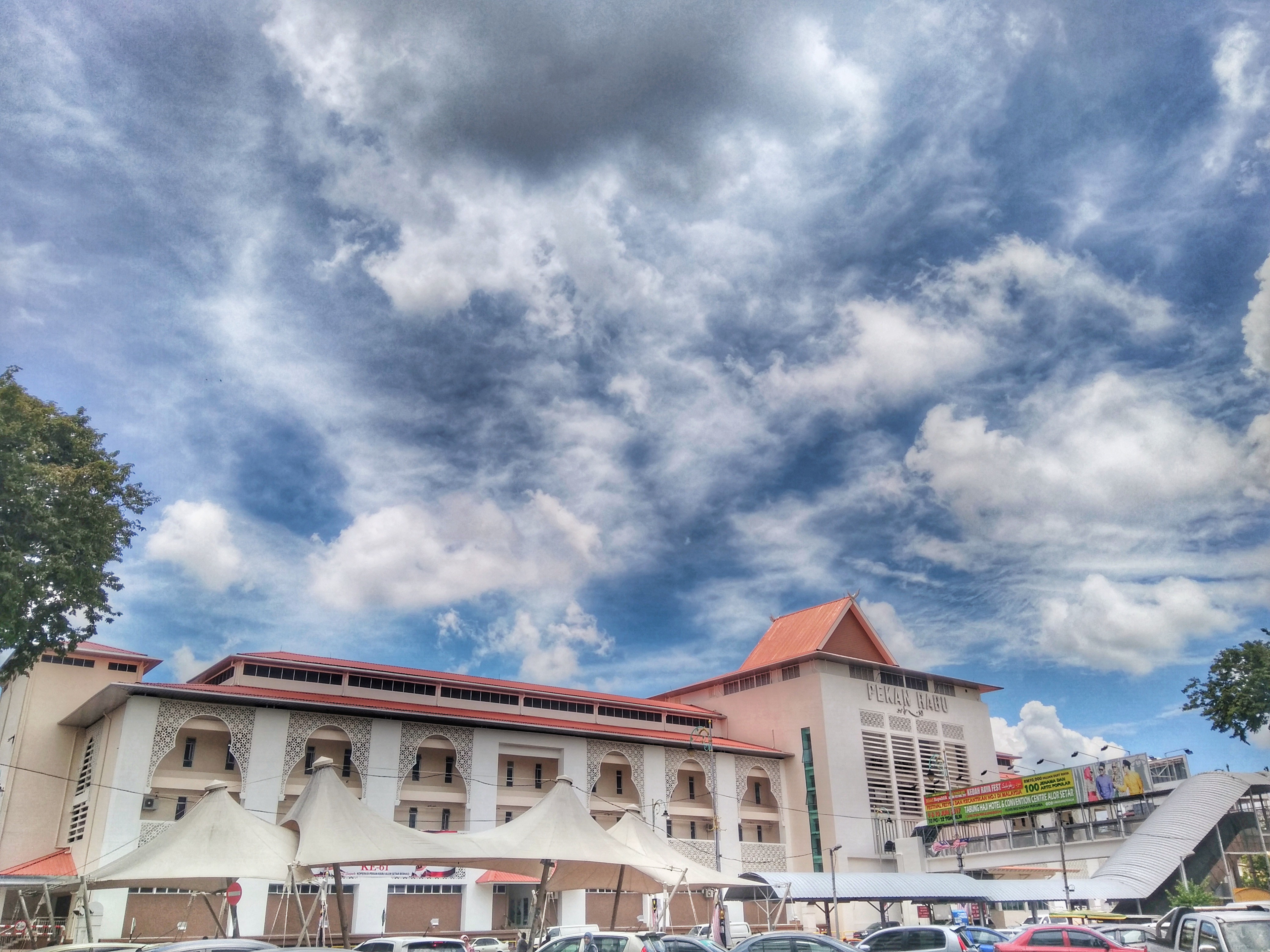 The Pekan Rabu trading complex in Alor Setar.