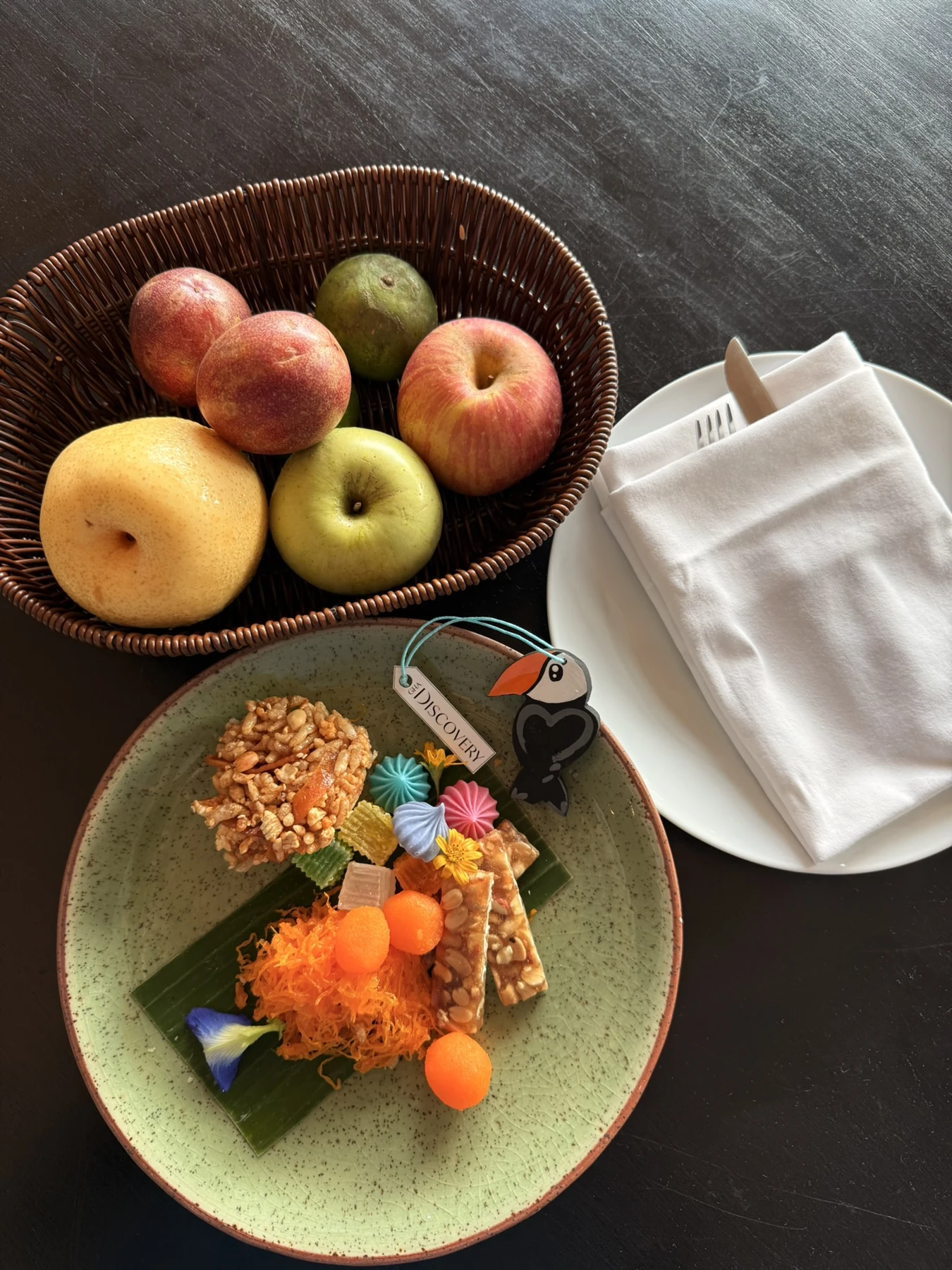 Fruit and sweets during the Avani+ Koh Lanta stay.