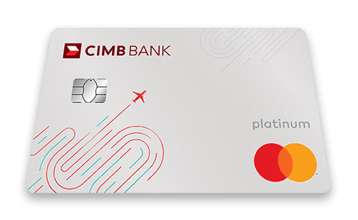 CIMB Travel Platinum card, official Malaysian issuer image